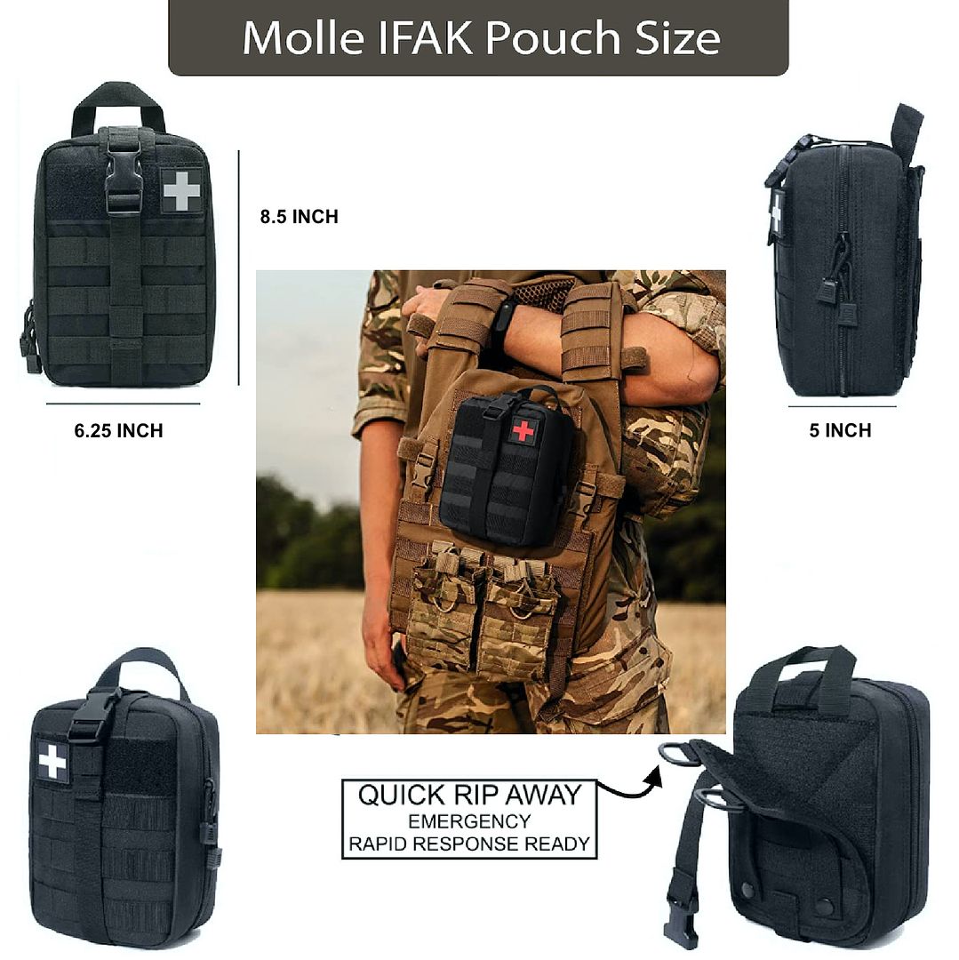 emergency-survival-kit-and-first-aid-kit-professional-survival-gear-tactical-tool-with-IFAK-molle-system-compatible-bag-mens-gift-for-men-camping-outdoor-adventure-boat-hunting-hiking-fishing-home-car-earthquake-tools-home-improvement-