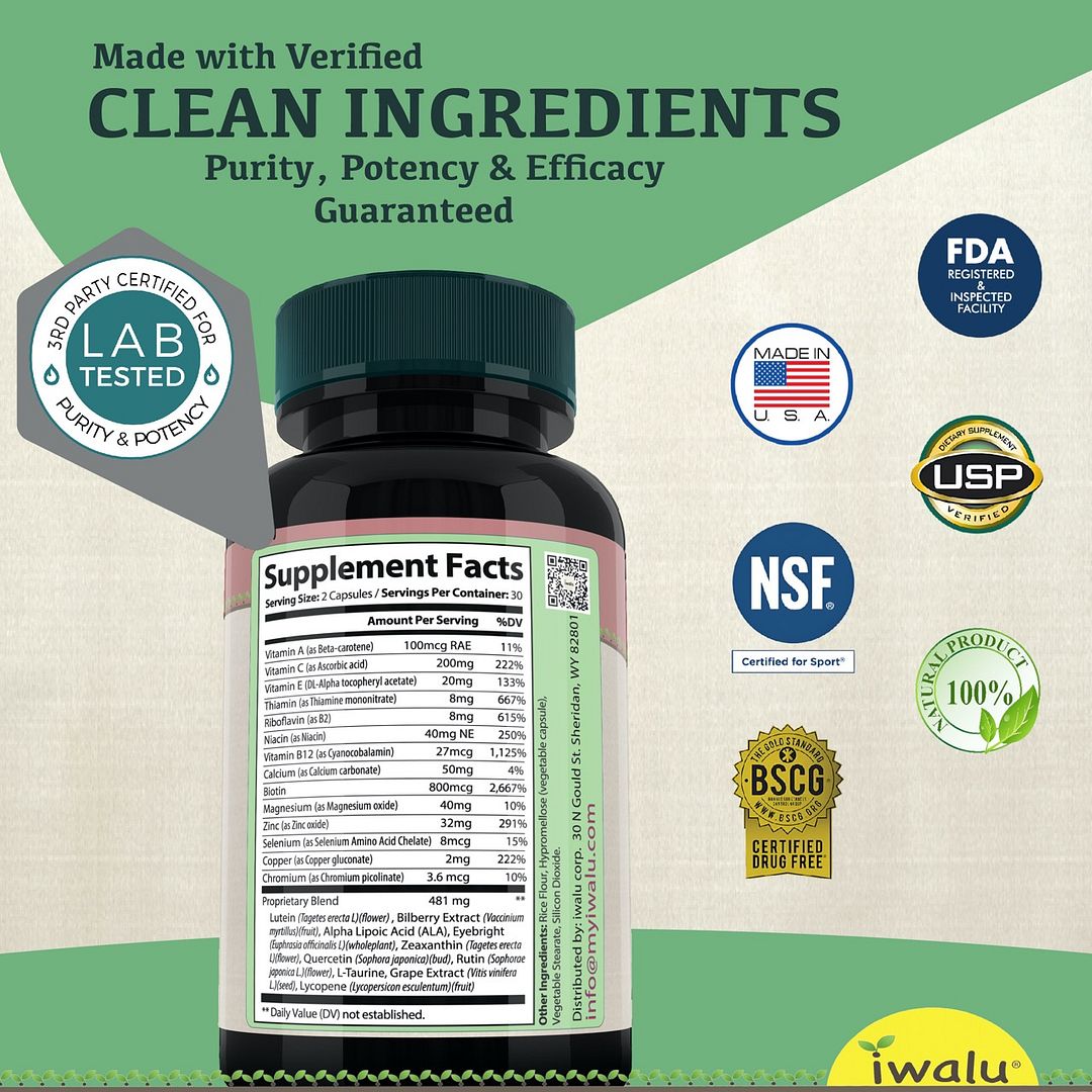 USA made supplements by iwalu