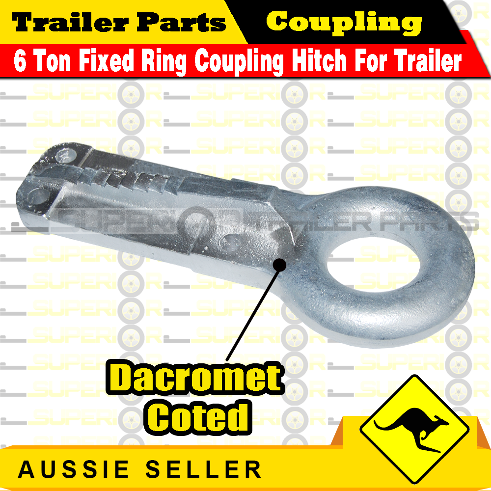 SUPERIOR TRAILER RING COUPLING CARAVAN OVERRIDE 6000KG OFF RODA HITCH ...