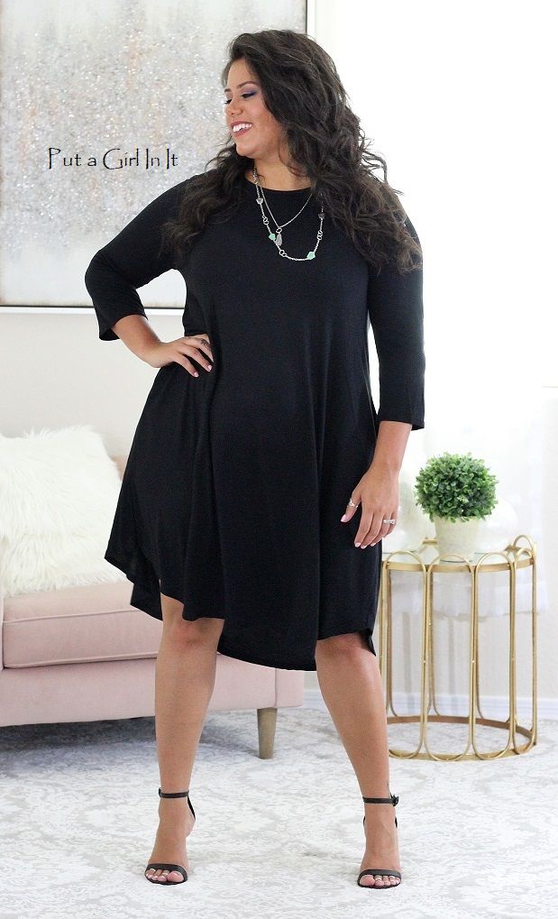 midi loose fit dress
