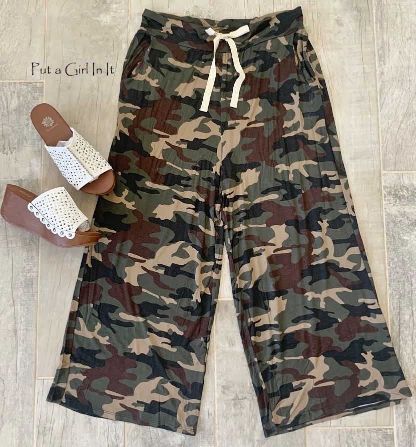 camouflage pants for plus size women