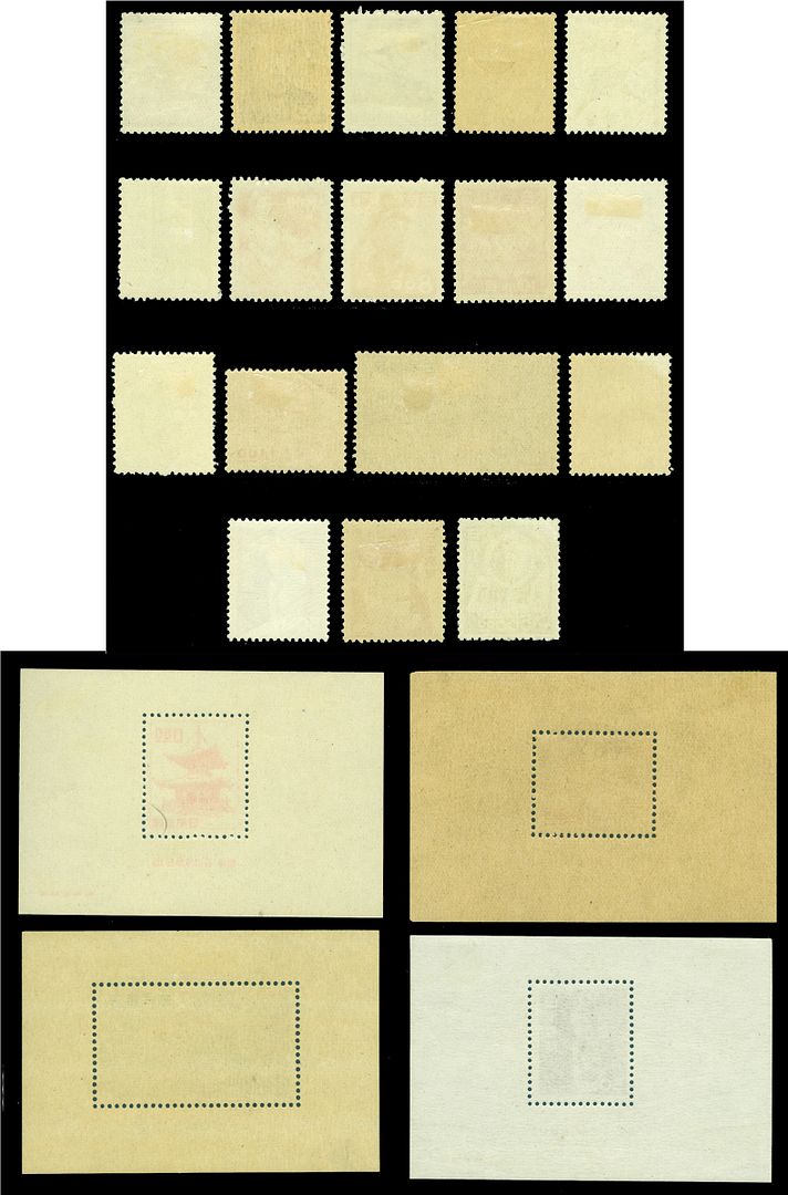 邦楽 DeadlyMemory JAPAN 1950-52 DEFINITIVES Complete issue including BLOCKS(5