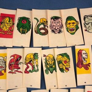 Topps Monster Tatoos/Monster Tattoos!