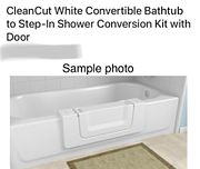 tub conversion kit with door