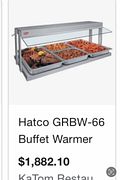 Hatco Merco GRBW-66 buffet warmer hot plate part only