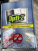 Opti-2 2cycle engine lubricant for all 2 cycle engines 