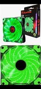 Scorpion Marvo FN-10 gaming computer Fans with LED lights NEW Green