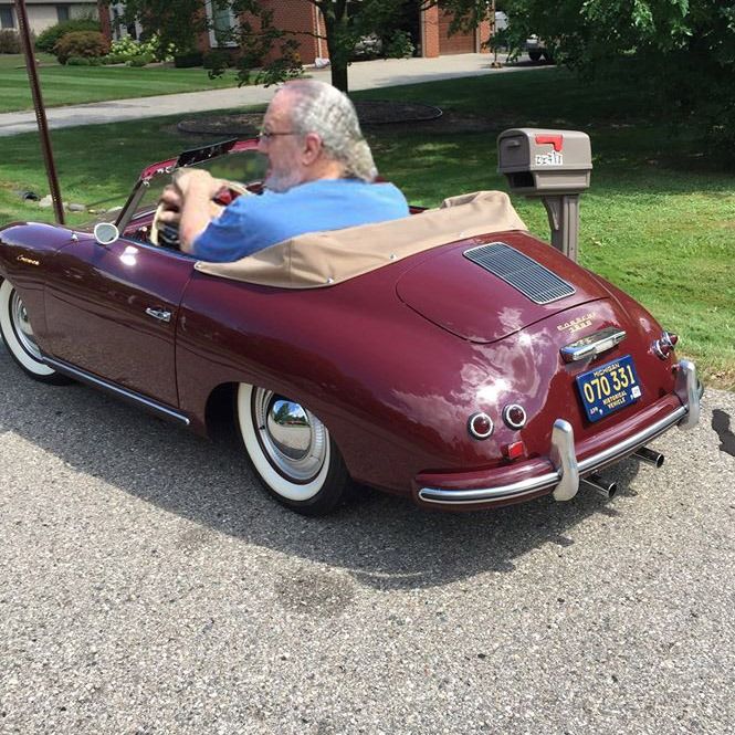 Bath Tub Porsche goes for a drive on the ice..... down under. VW Vortex Volkswagen Forum