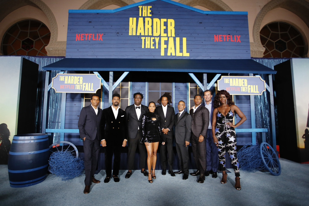 Beyoncé, Kelly Rowland, Regina King, Jay-Z, Swizz Beatz Tiffany Haddish Karrueche & More Giddy Up To 'The Harder They Fall' LA Premiere