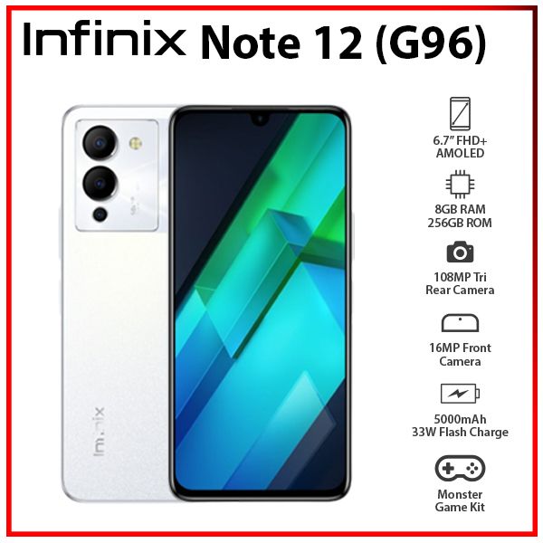 [SC]-INFINIX-Note-12-G96-8+256GB-WHT