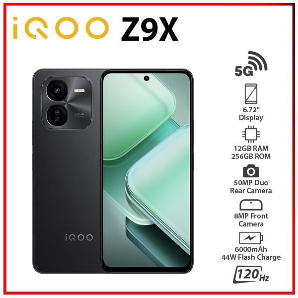 [SC]-IQOO-Z9X-12+256GB-BLK