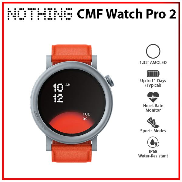 NOTHING CMF Watch Pro 2 ORANGE 1.32