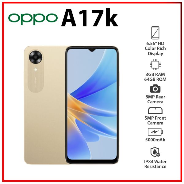 [SC]-OPPO-A17k-GOLD