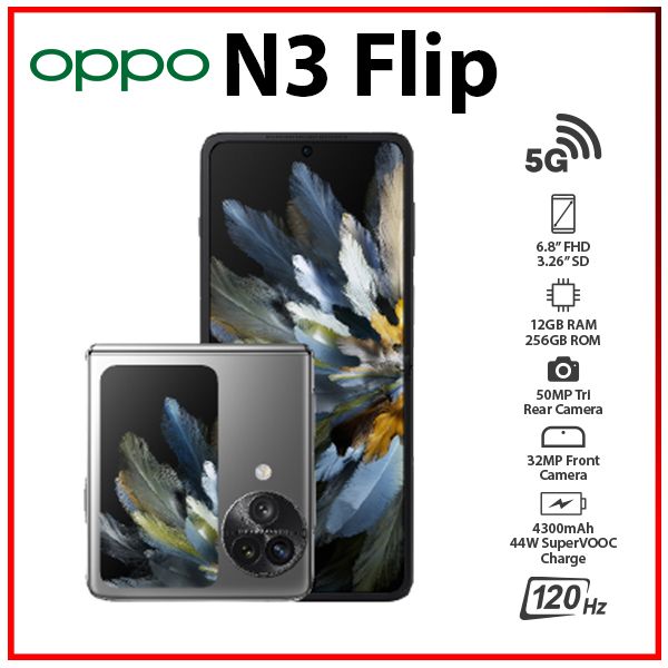 [SC]-OPPO-N3-Flip-BLK
