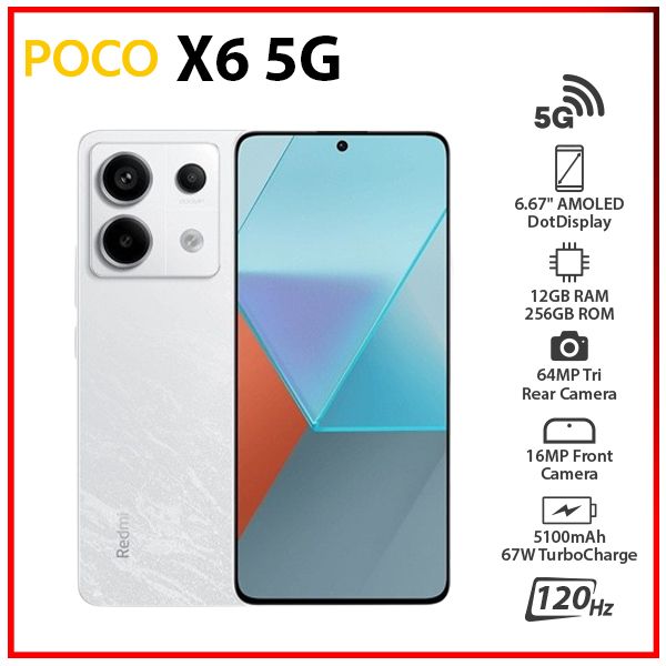 [SC]-POCO-X6-5G-12+256GB-WHT
