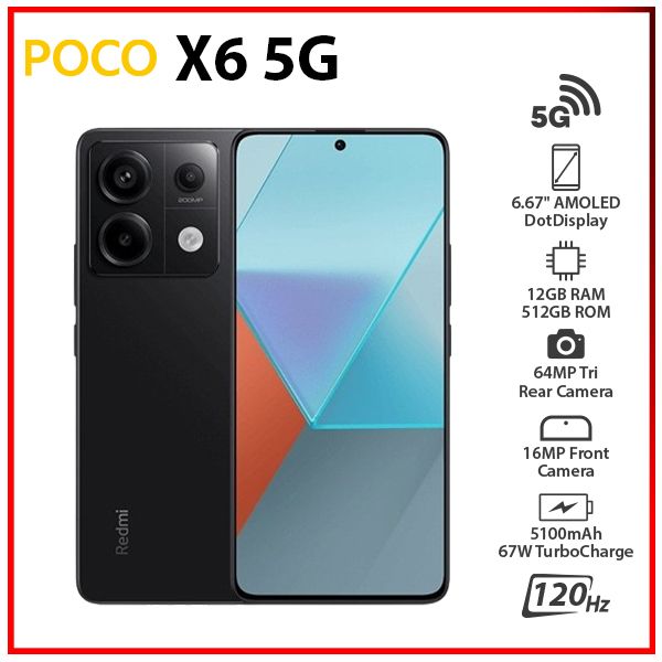 [SC]-POCO-X6-5G-12+512GB-BLK