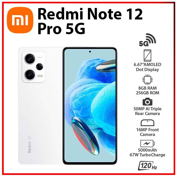 [SC]-REDMI-Note-12-Pro-5G-8+256GB-WHT