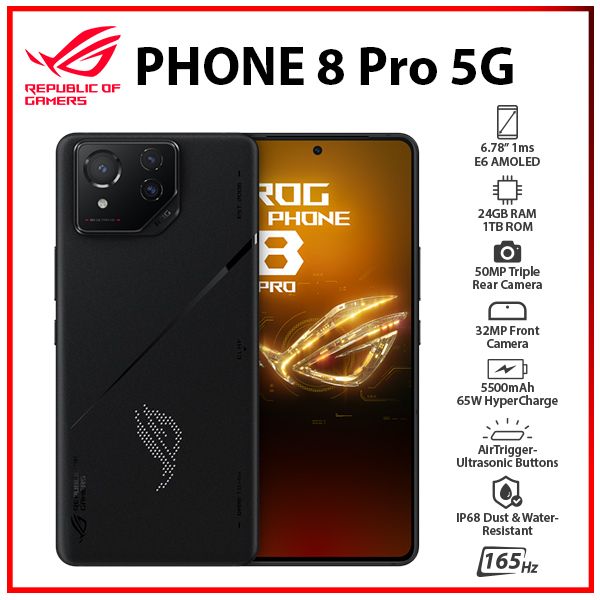 [SC]-ROG-Phone-8-Pro-5G-1TB-BLK