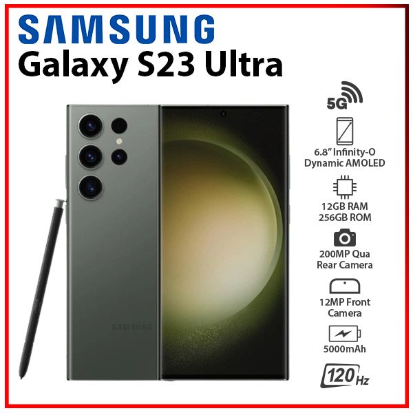 Samsung Galaxy S23 Ultra GREEN 12+256GB Dual SIM Android