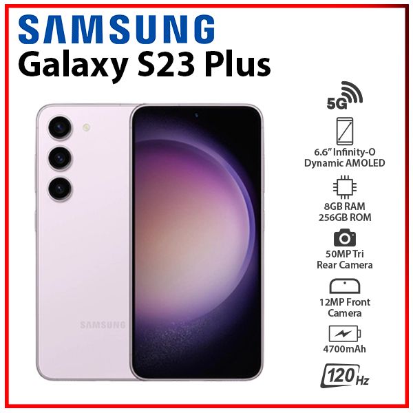 Samsung Galaxy S23+Plus 5G PURPLE 8+256GB Dual SIM Android Cell