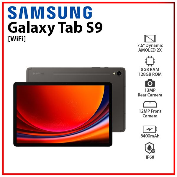 Samsung Galaxy Tab S9 GRAPHITE 8GB+128GB Octa Core Android