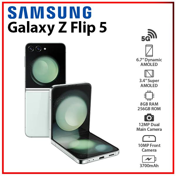 [SC]-SAMSUNG-Z-Flip-5-5G-8+256GB-MINT