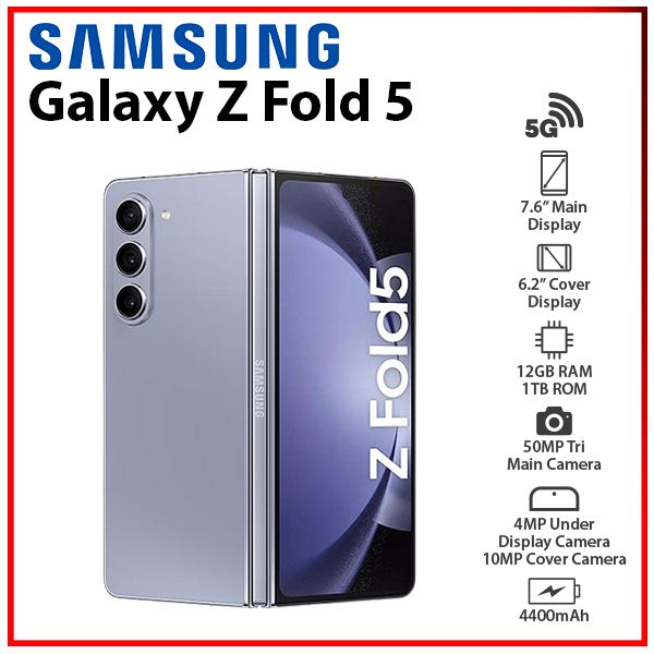 Z Fold5 ブルー 256GB Amazon.com: SAMSUNG Galaxy Z Fold 5 F9460 Foldable Design