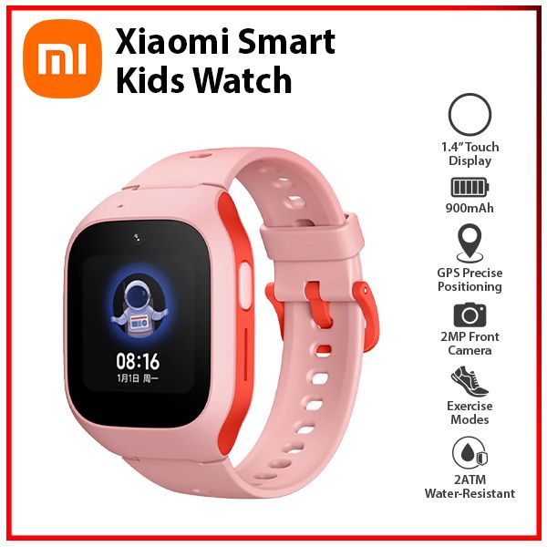 [SC]-XIAOMI-Smart-Kids-Watch-PINK