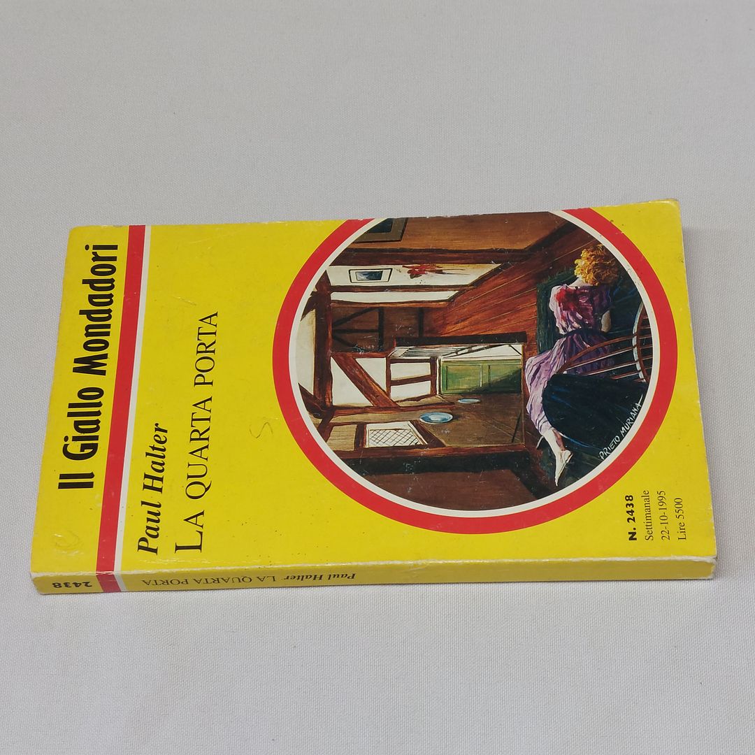 (Paul Halter) La quarta porta 1995 Mondadori il giallo 2438