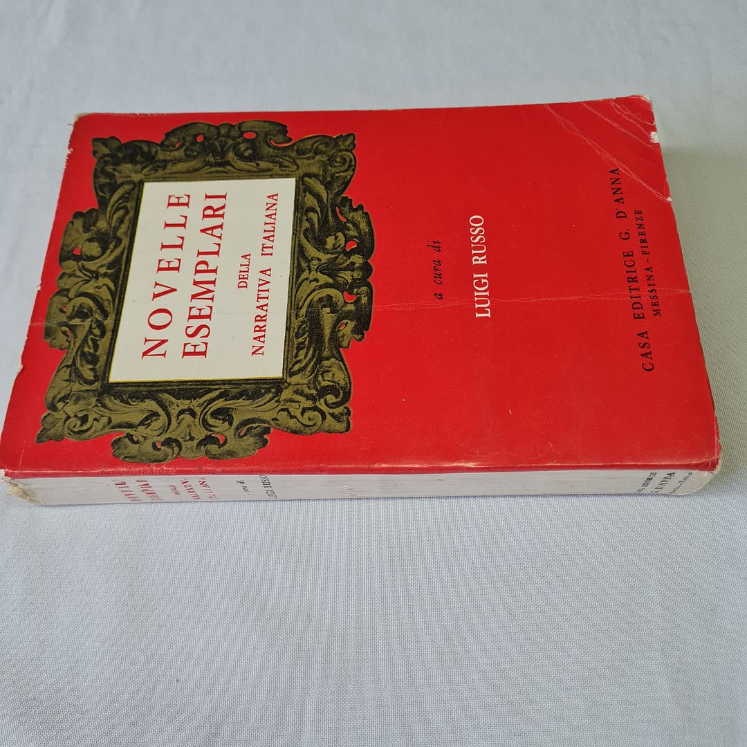 NOVELLE ESEMPLARI DELLA NARRATIVA ITALIANA
