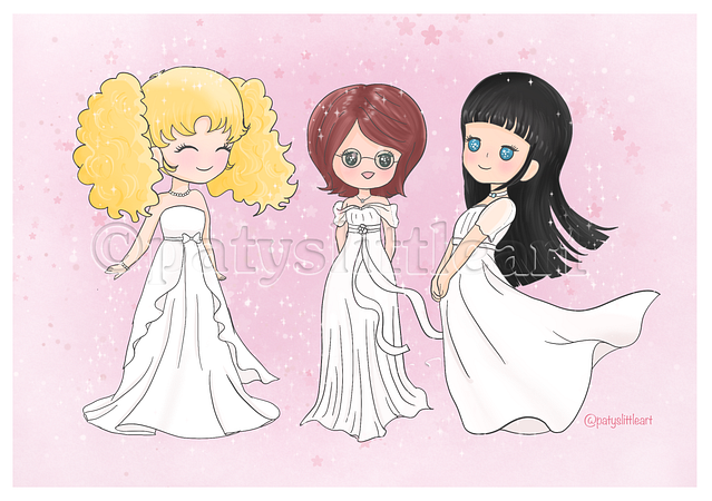 ♥ ♥dibujo Cute **Candy, Paty y Annie en fiesta Blanca ** ♥ ♥  8C211B7B-389F-40BB-9A28-3A1186180686