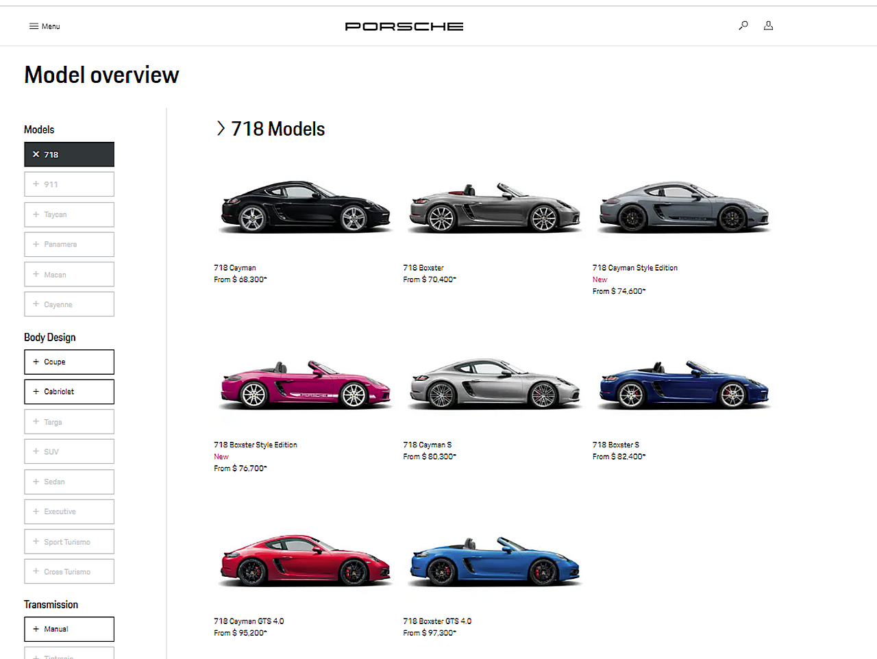 2024 Allocations for 718 GT4 and 718 Spyder (NOT RS)... Porsche 718 Forum
