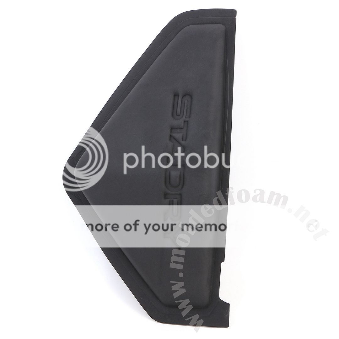 Hot press molding valuables pocket panel for Players 5 StaDry golf bag