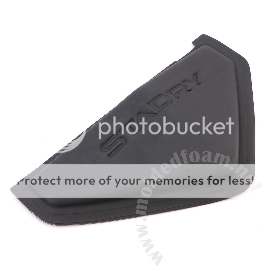Hot press molding valuables pocket panel for Players 5 StaDry golf bag