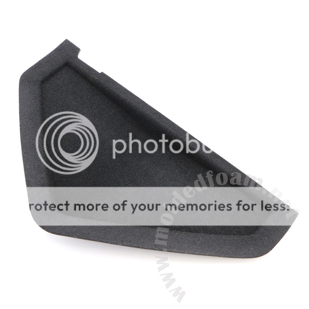 Hot press molding valuables pocket panel for Players 5 StaDry golf bag