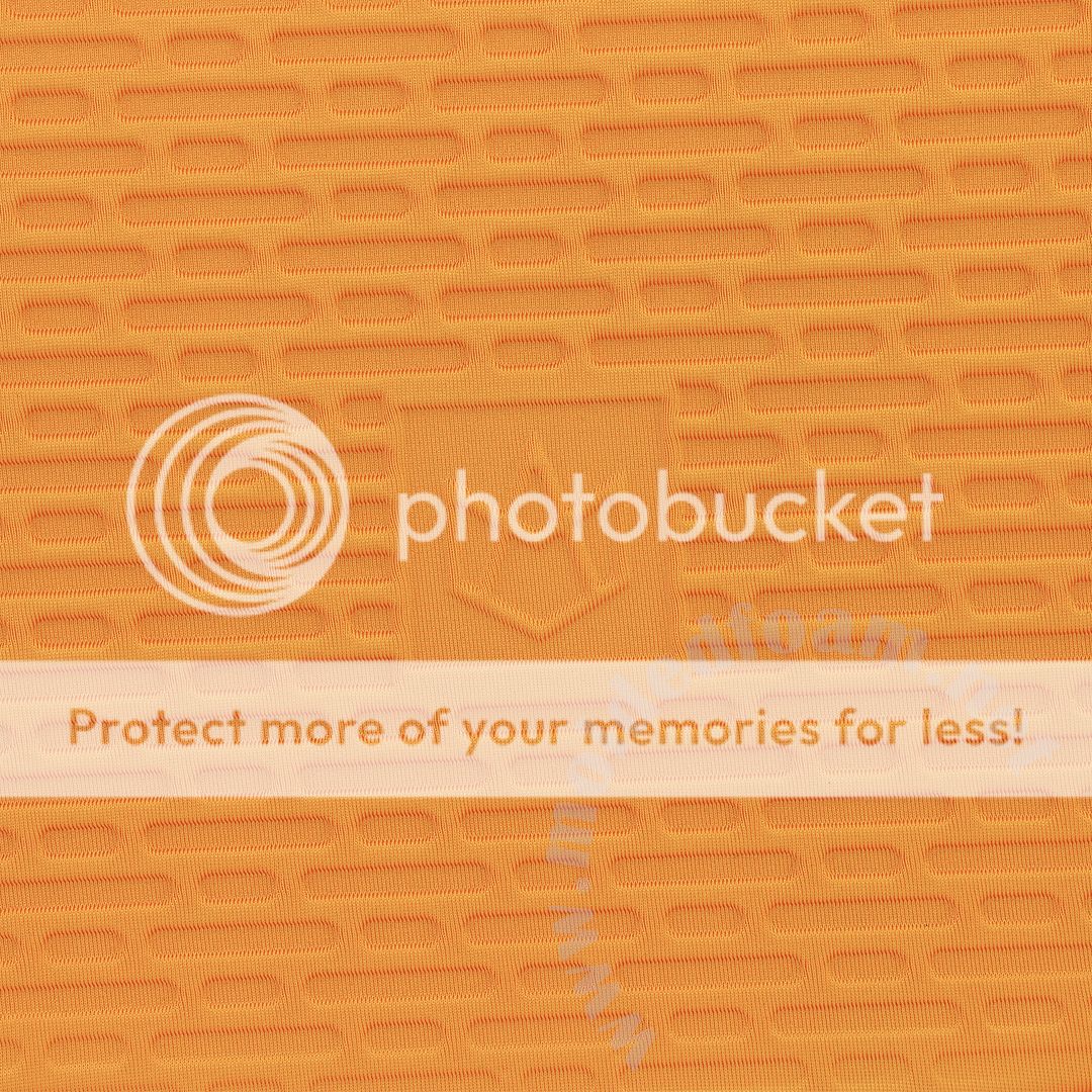 Molded high density EVA foam with orange nylon lycra covered for ION harness Molded high density EVA foam with orange nylon lycra covered for ION harness