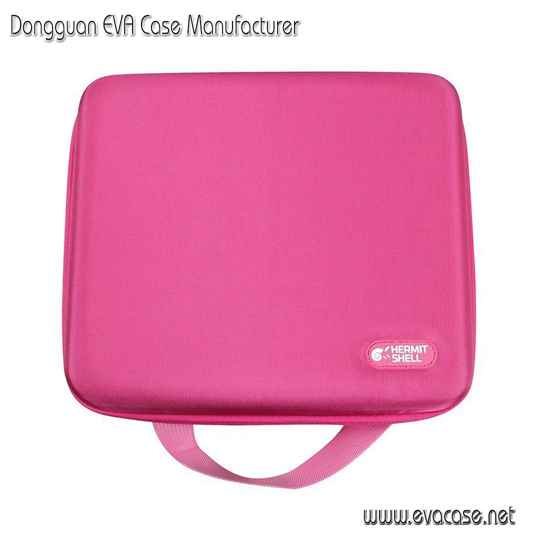 Pink Essential Oil Hard Case with webbing handle