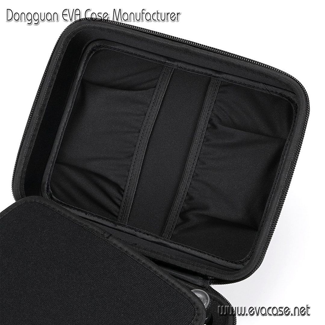 Cheap Black EVA case for Essential Oil with inner divider flap