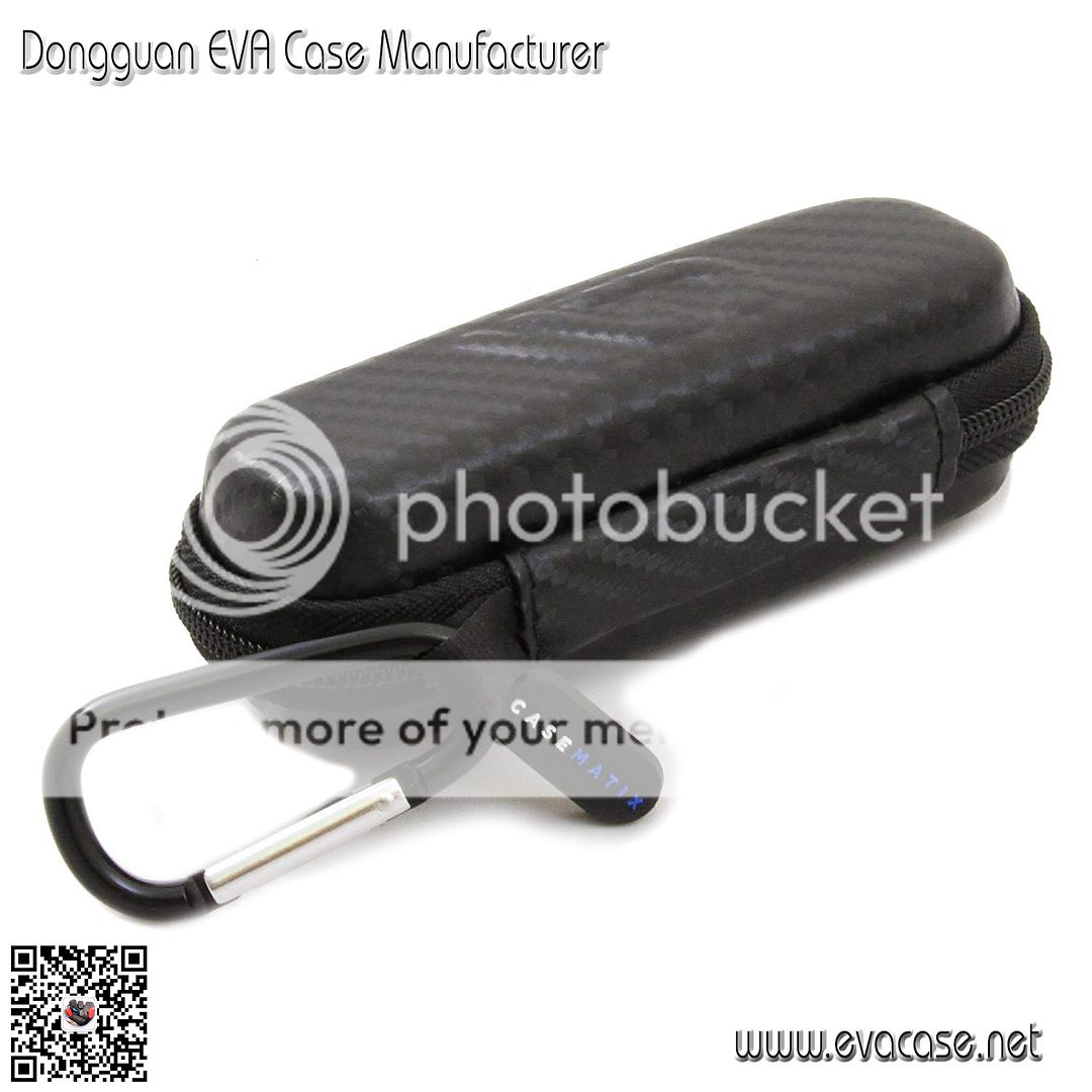Rectangle shaped inhaler carrying case with carbon fiber pu