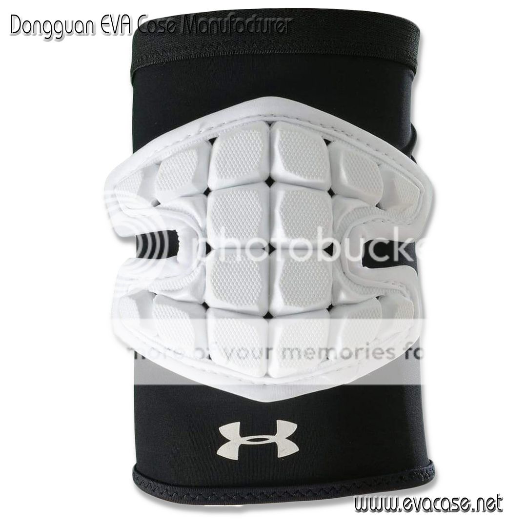 Custom Volleyball elbow wrap with white RB foam