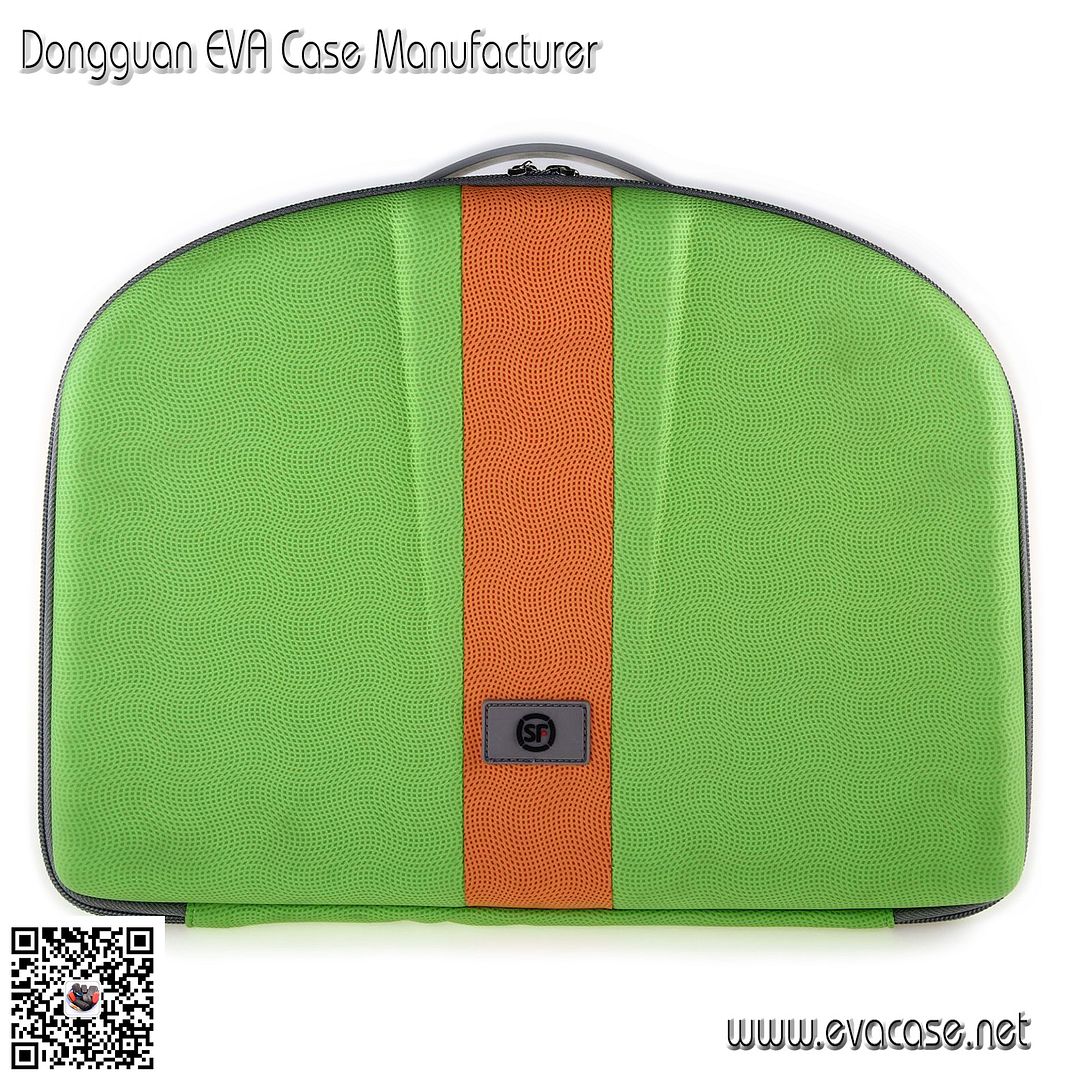 eva leather case in green high quality