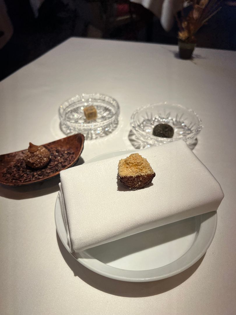 The Ledbury michelin petit four