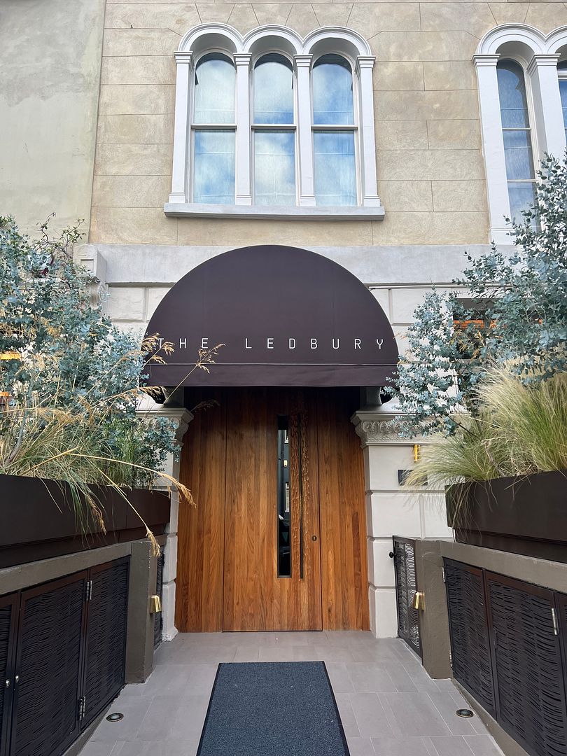 The Ledbury michelin starred restaurant london