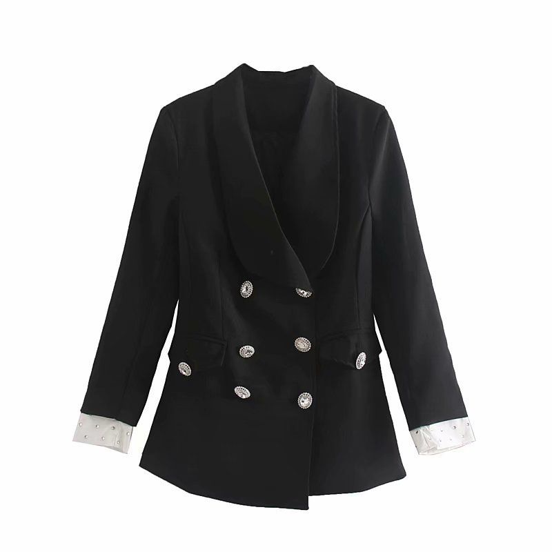 BLAZER KERJA WANITA MODERN - BUSANA KERJA WANITA - BLAZER HITAM FASHION KOREA