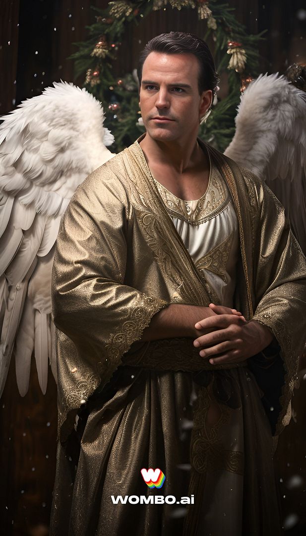 Jim as an angel