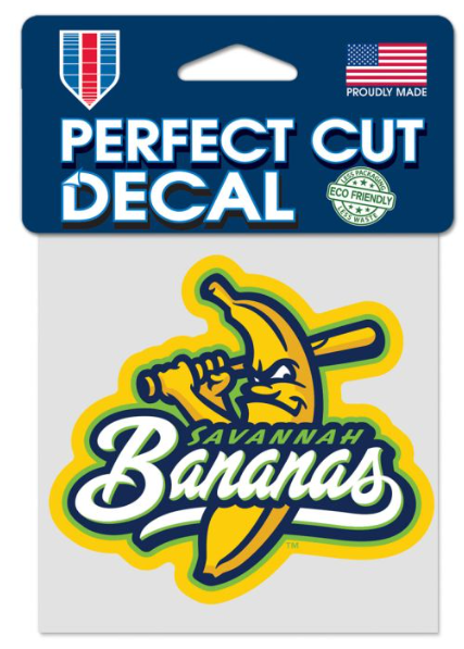 Baseball x4 Decal