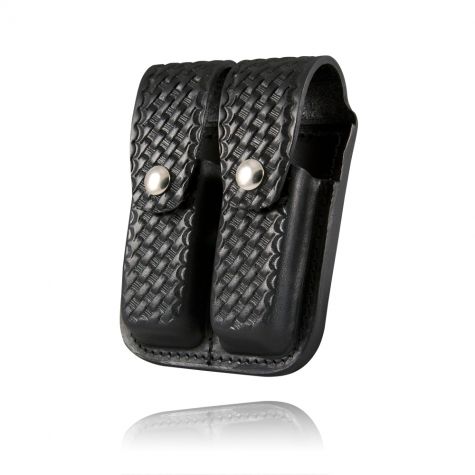 Double Mag Holder for 9mm/40cal.-Boston Leather