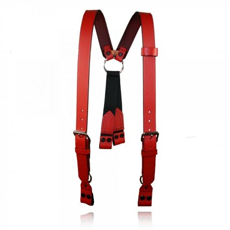 Firefighter’s Suspenders, Loop Attachment-Boston Leather