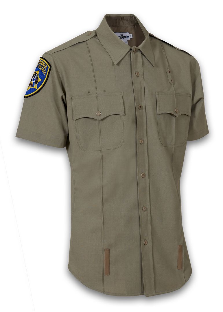 Women&#8216;s CHP Shirt, Short Sleeve, Poly Wool-