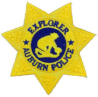 Auburn Police, Explorer Star Patch-